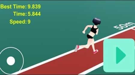 女高中生100米短跑手游中文破解版