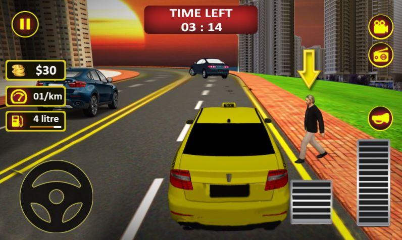 真实城市出租车司机游戏安卓版（Pro Taxi Driving） v4.0