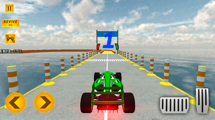 方程式赛车特技坡道游戏ios苹果版图片1