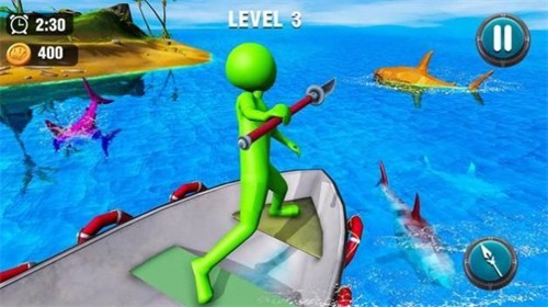 野生鲨鱼猎人游戏最新安卓版 v1.3