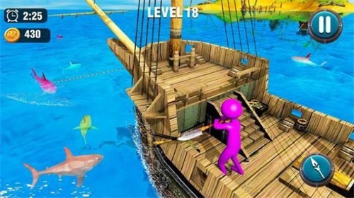 野生鲨鱼猎人游戏最新安卓版 v1.3