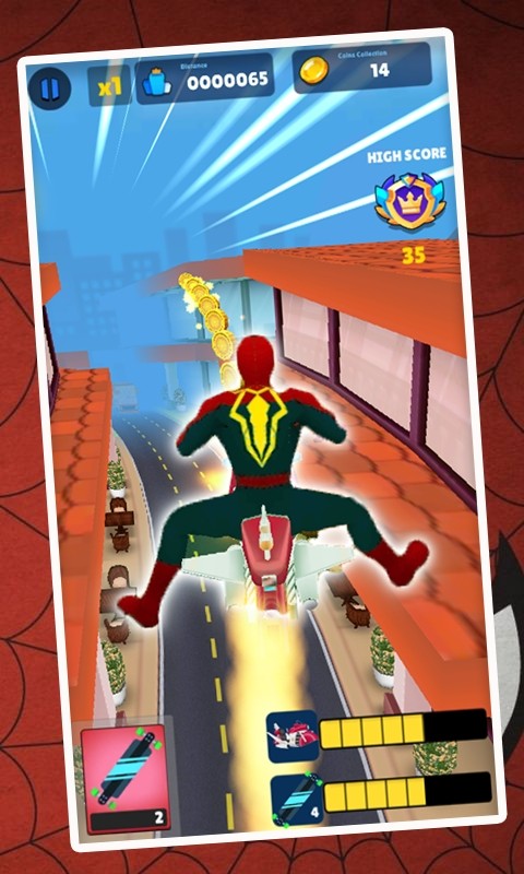 奔跑的超级英雄游戏安卓最新版 v2.0.0
