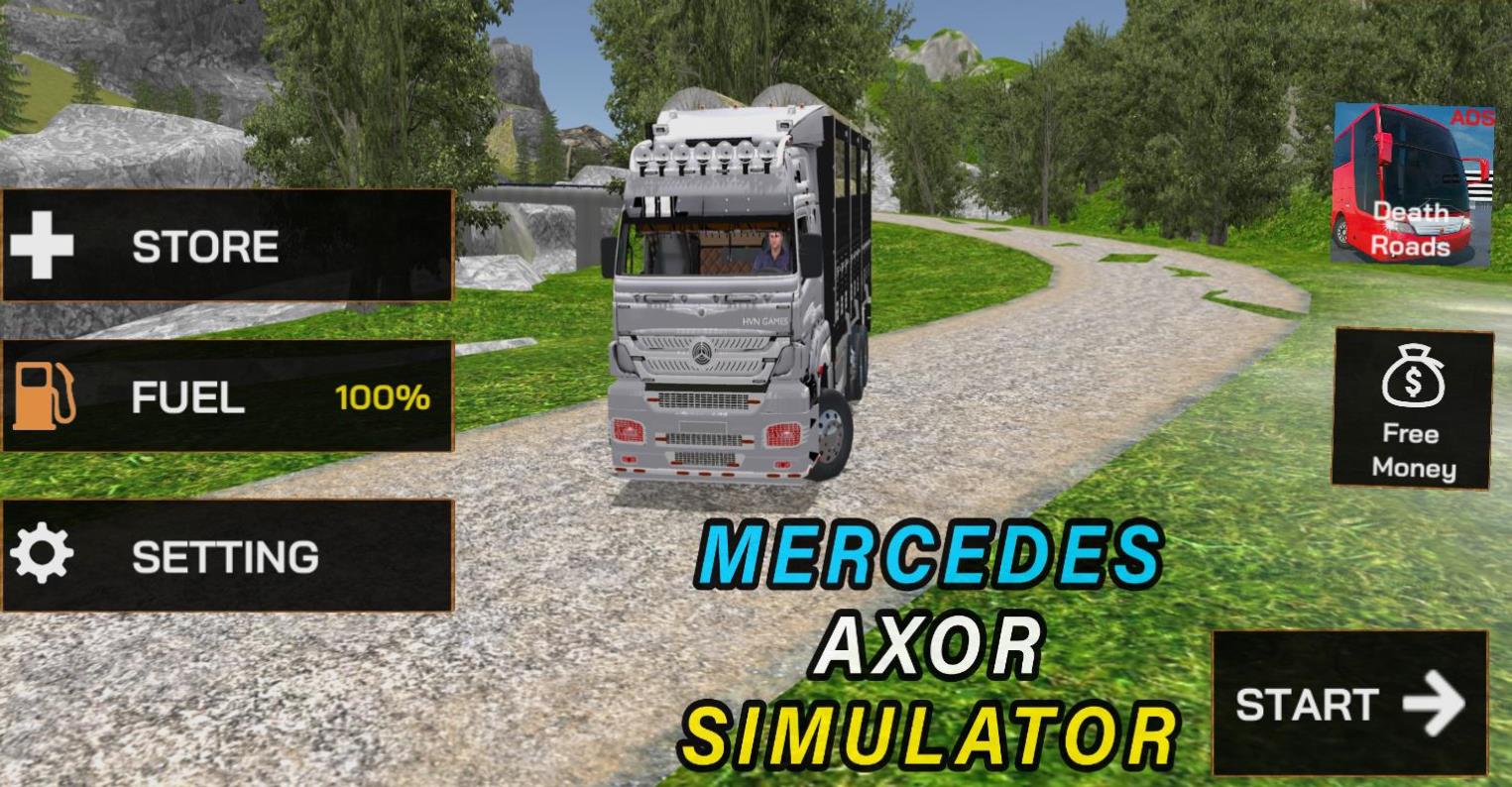 梅赛德斯卡车模拟游戏中文手机版 v1.1