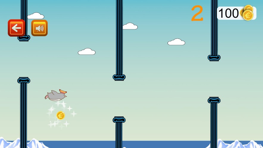 企鹅在天空中飞翔游戏官方最新版图片2