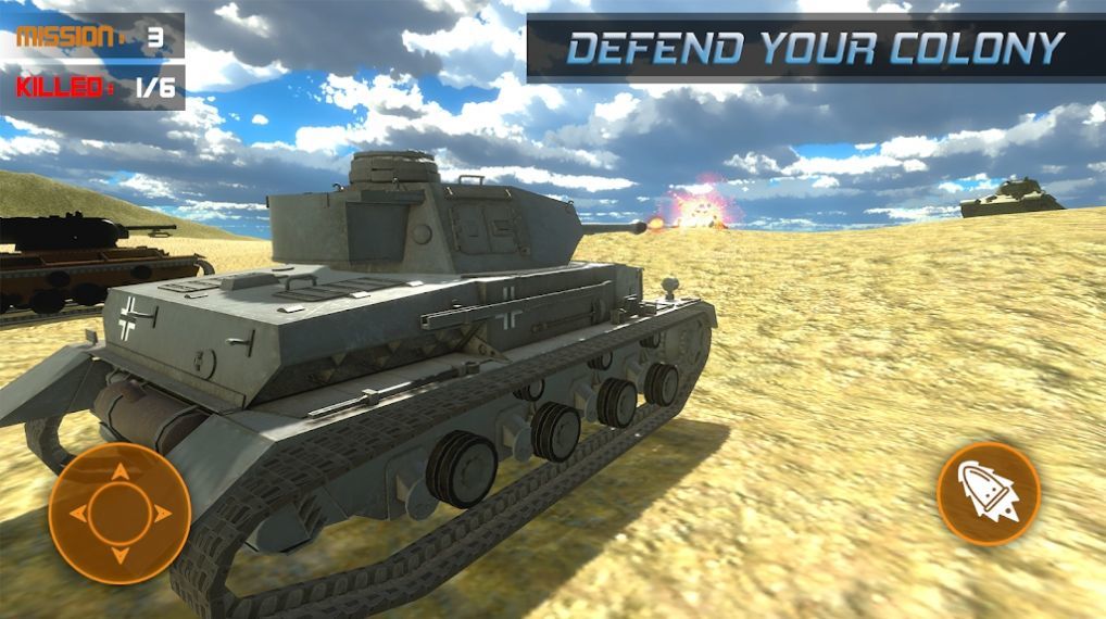 坦克3D战斗游戏安卓版 v2.0