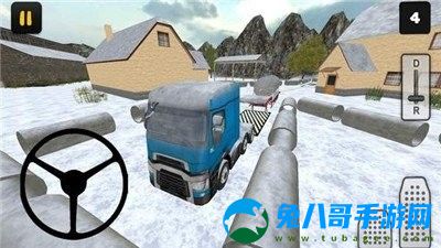 冬天农场卡车3d游戏最新版 